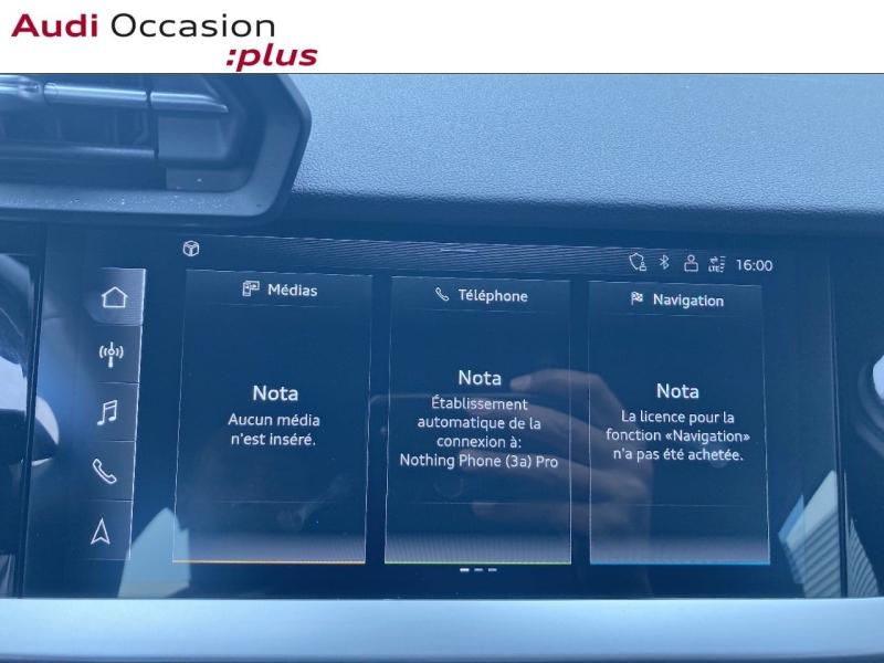 Voitures occasions Audi A3 Sportback Design Bruay-la-Buissière