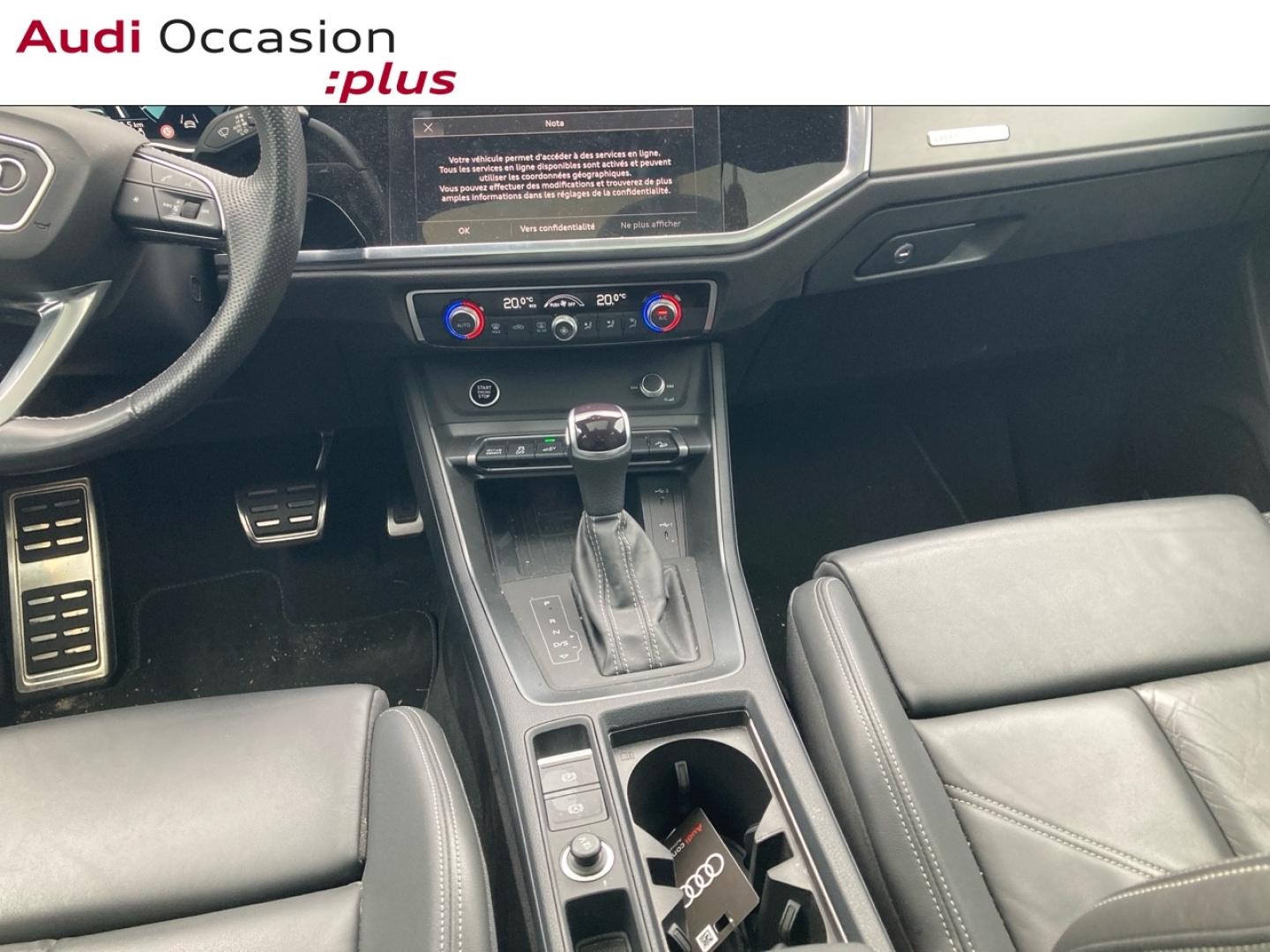 Voitures occasions Audi Q3 Sportback S line Lens