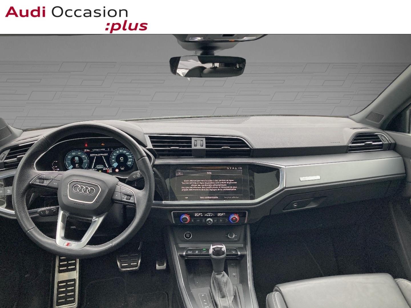 Voitures occasions Audi Q3 Sportback S line Lens