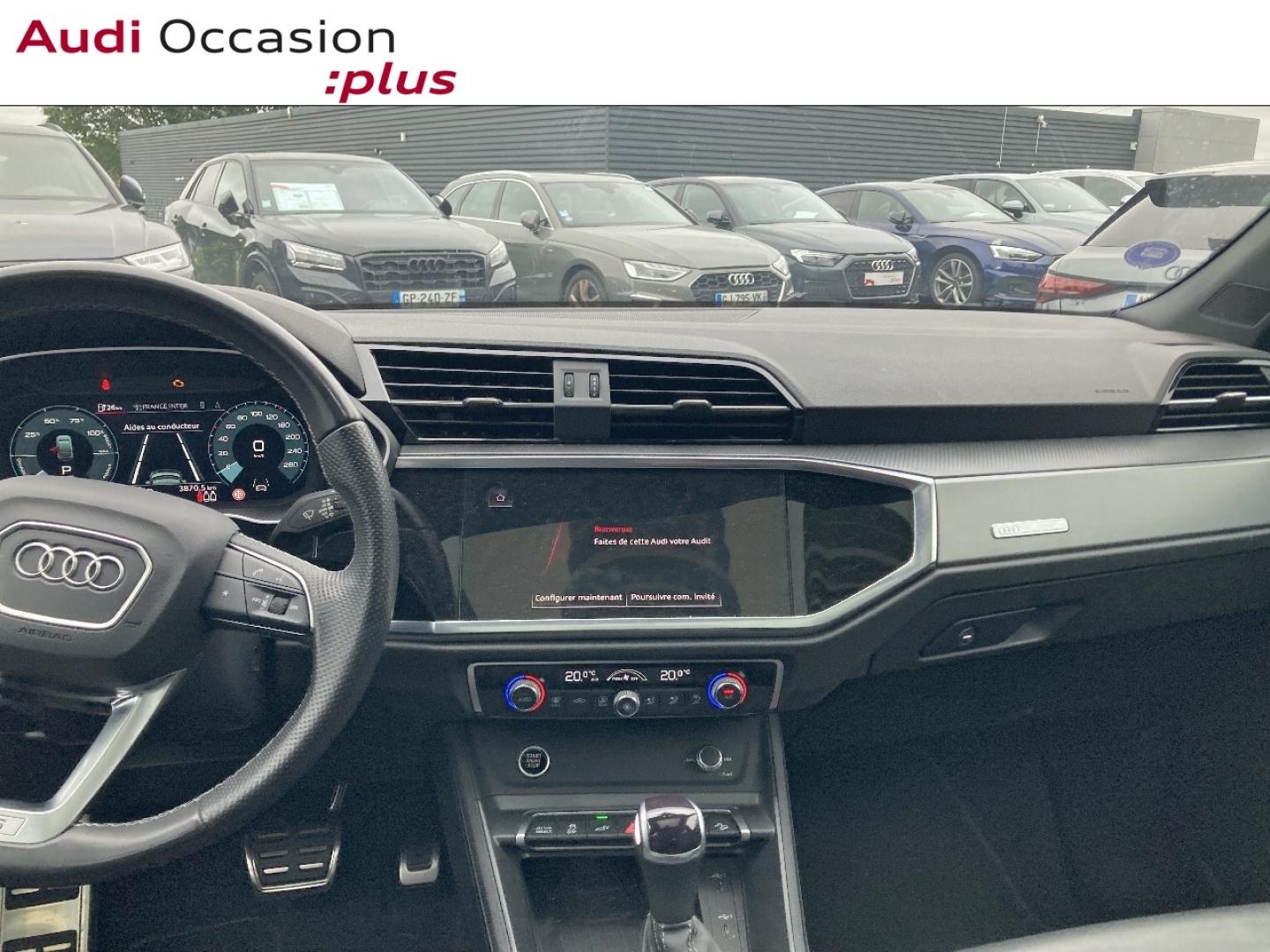 Voitures occasions Audi Q3 Sportback S line Lens