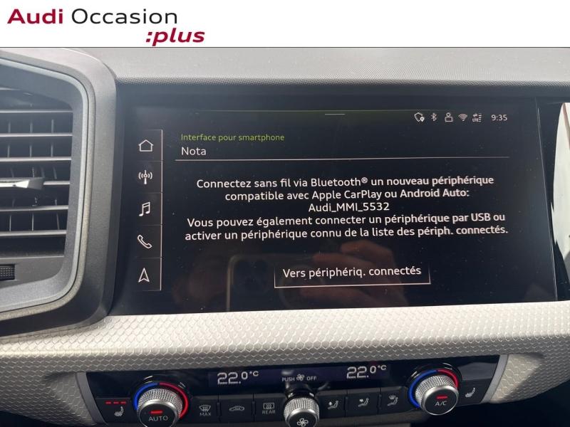 Voitures occasions Audi A1 Sportback S line Lille