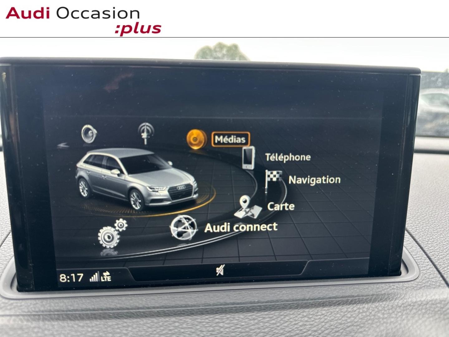Voitures occasions Audi A3 Sportback Design luxe Rivery