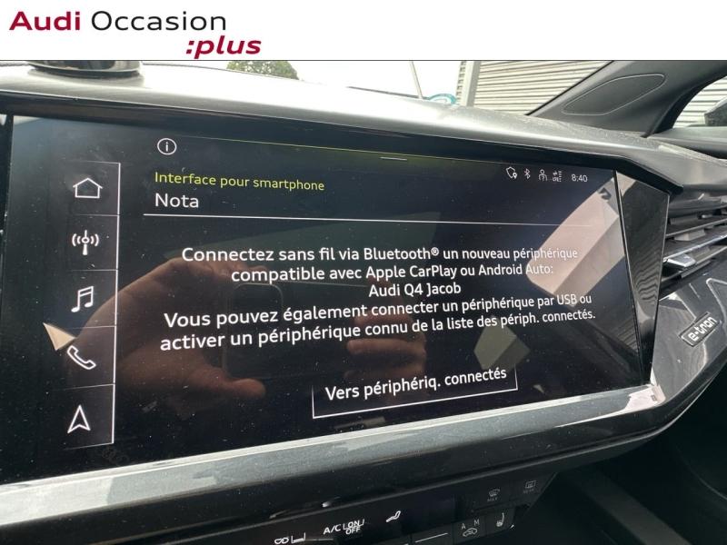 Voitures occasions Audi Q4 Sportback e-tron S line Lille