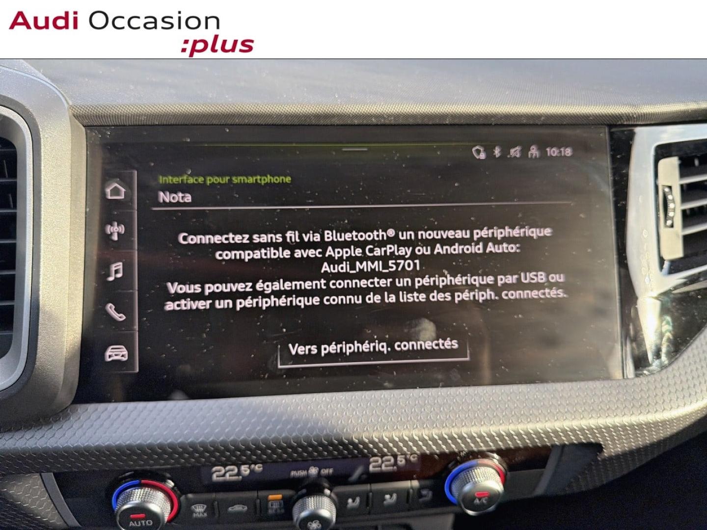 Voitures occasions Audi A1 Sportback Advanced Lille
