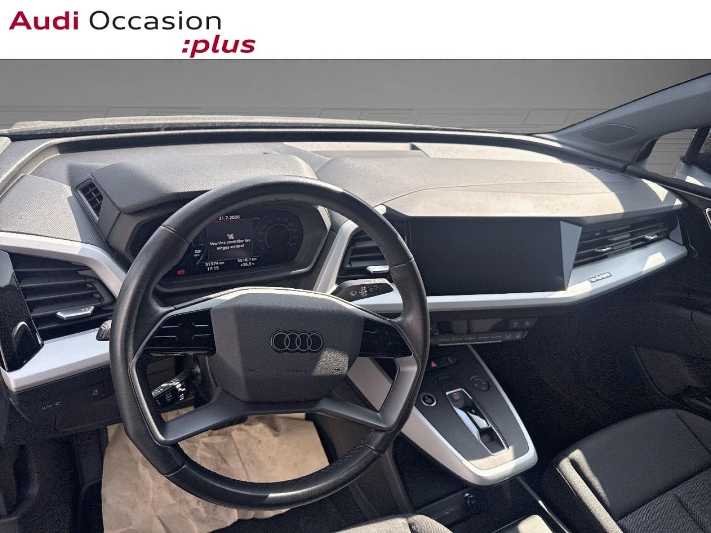 Voitures occasions Audi Q4 e-tron Design Lille