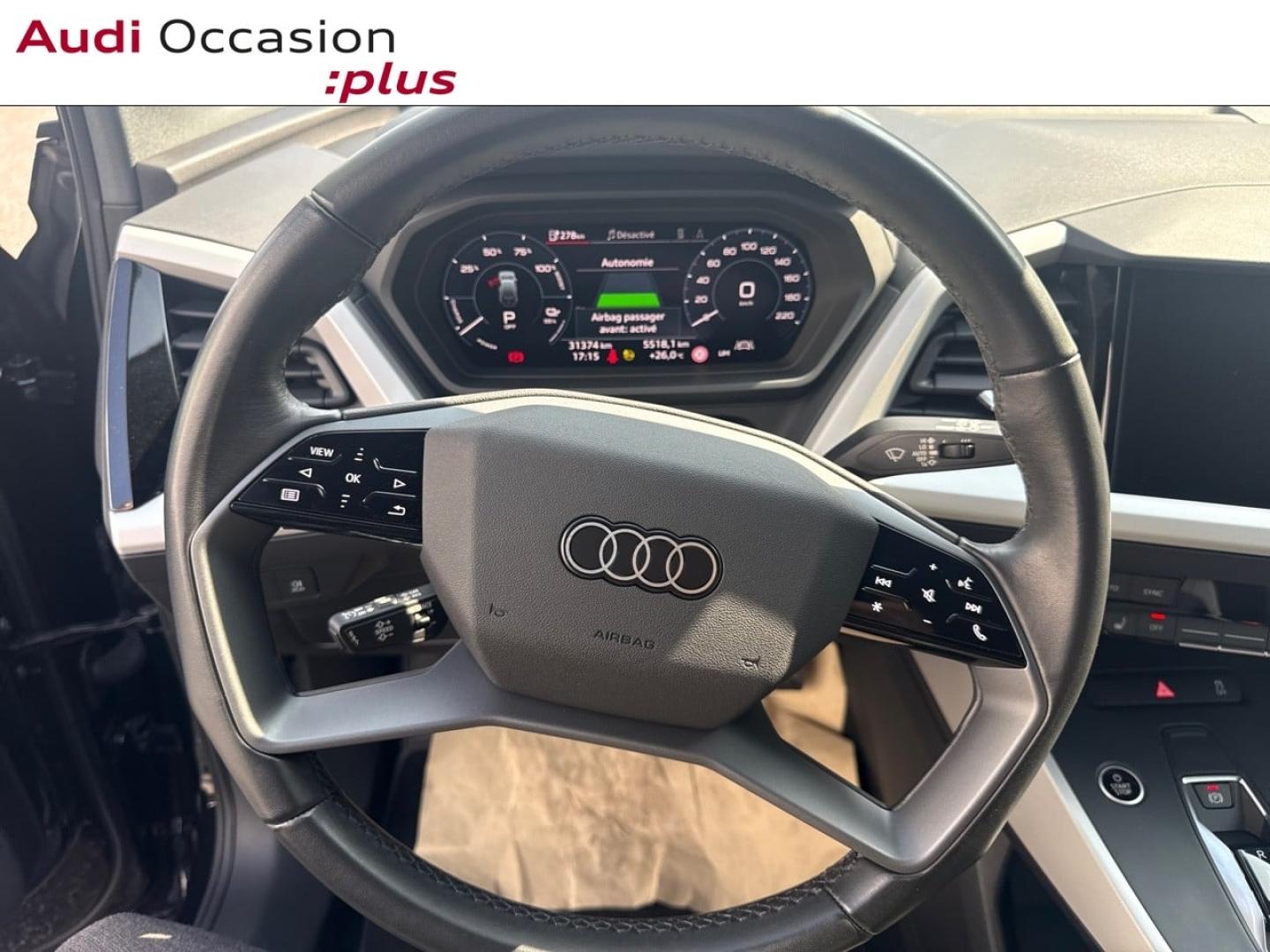 Voitures occasions Audi Q4 e-tron Design Lille