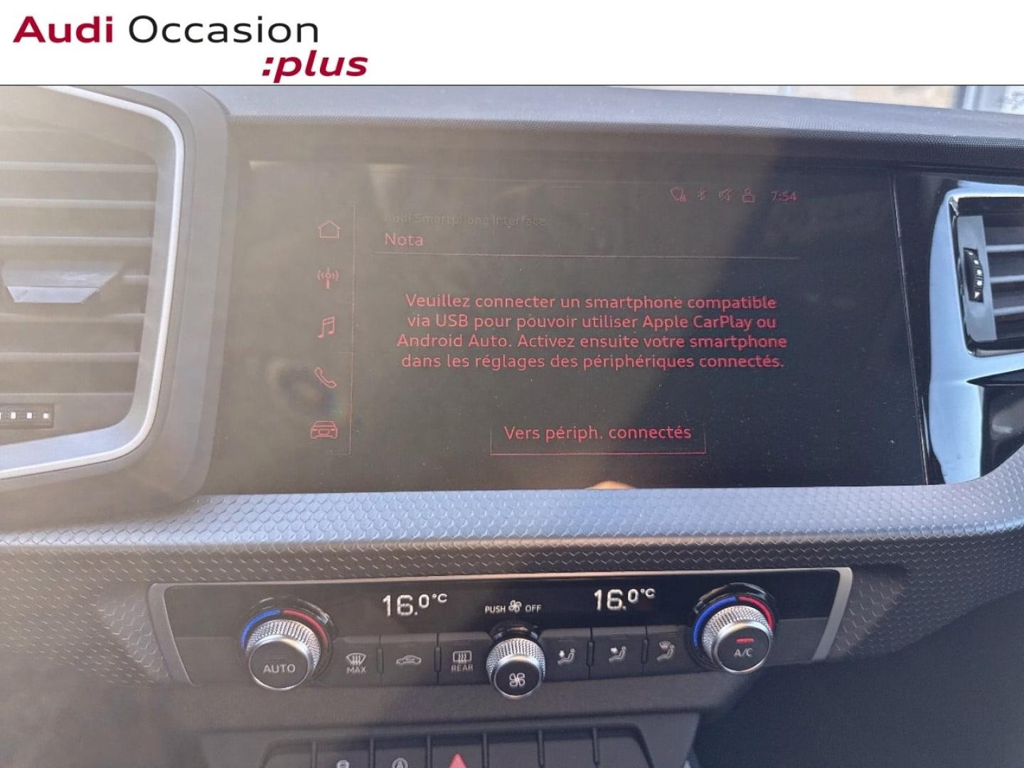 Voitures occasions Audi A1 Sportback Advanced Hazebrouck