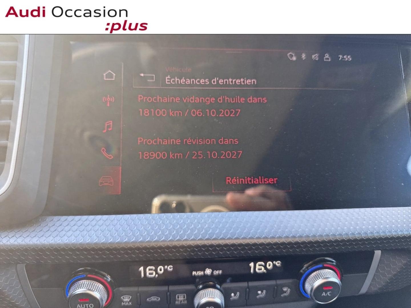 Voitures occasions Audi A1 Sportback Advanced Lille