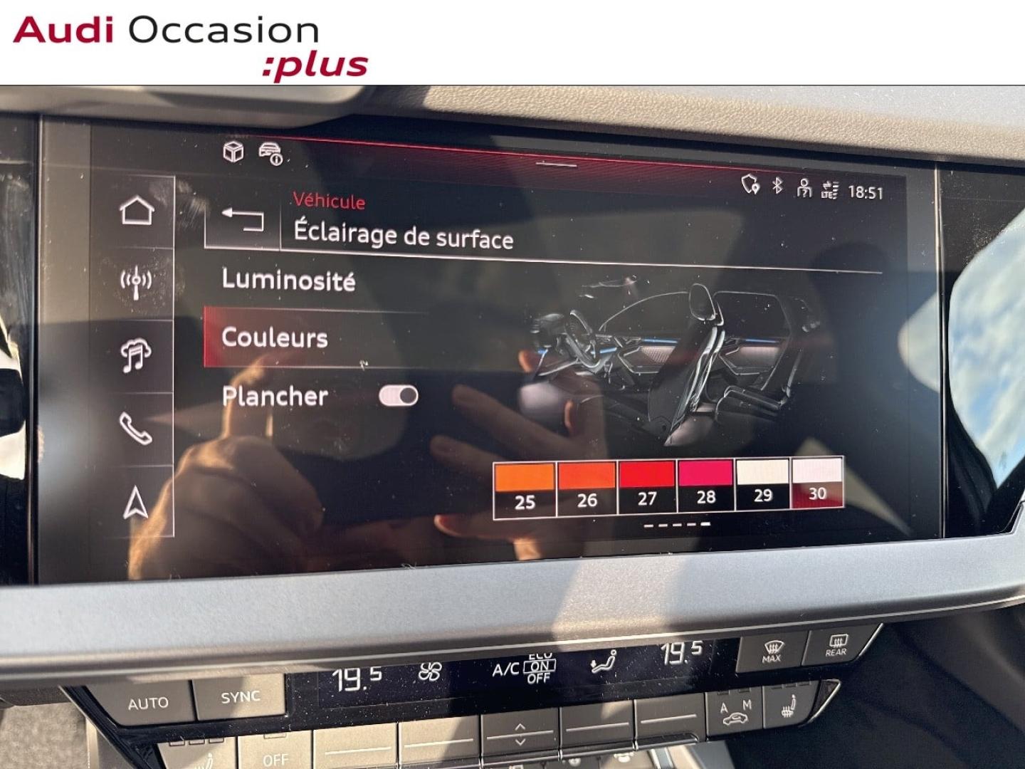 Voitures occasions Audi A3 Sportback S line Lille
