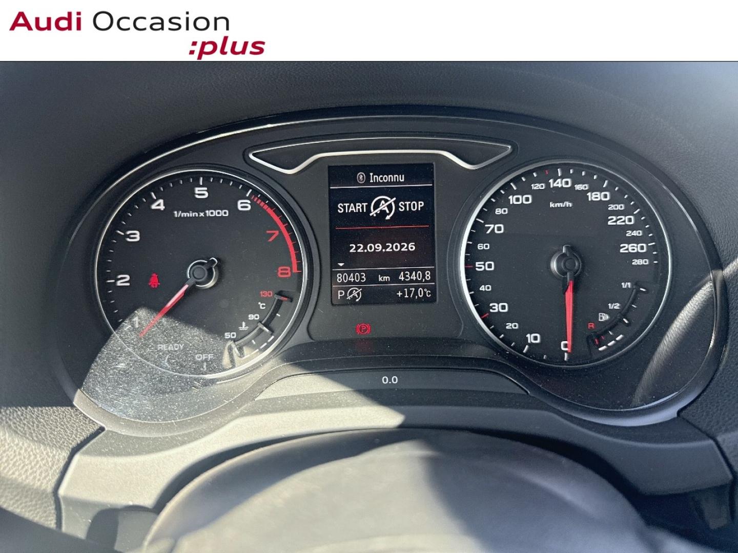 Voitures occasions Audi A3 Sportback S line Bruay-la-Buissière