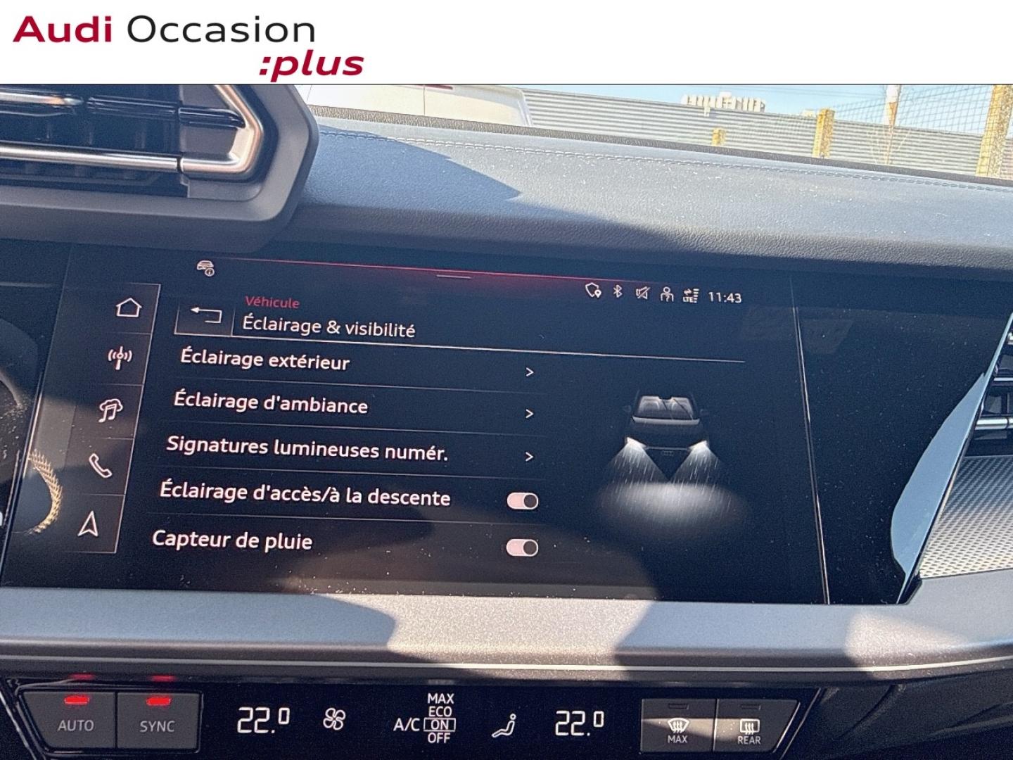 Voitures occasions Audi A3 Sportback S line Lille