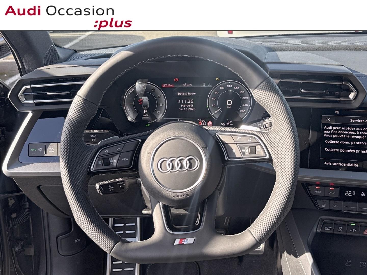 Voitures occasions Audi A3 Sportback S line Lille