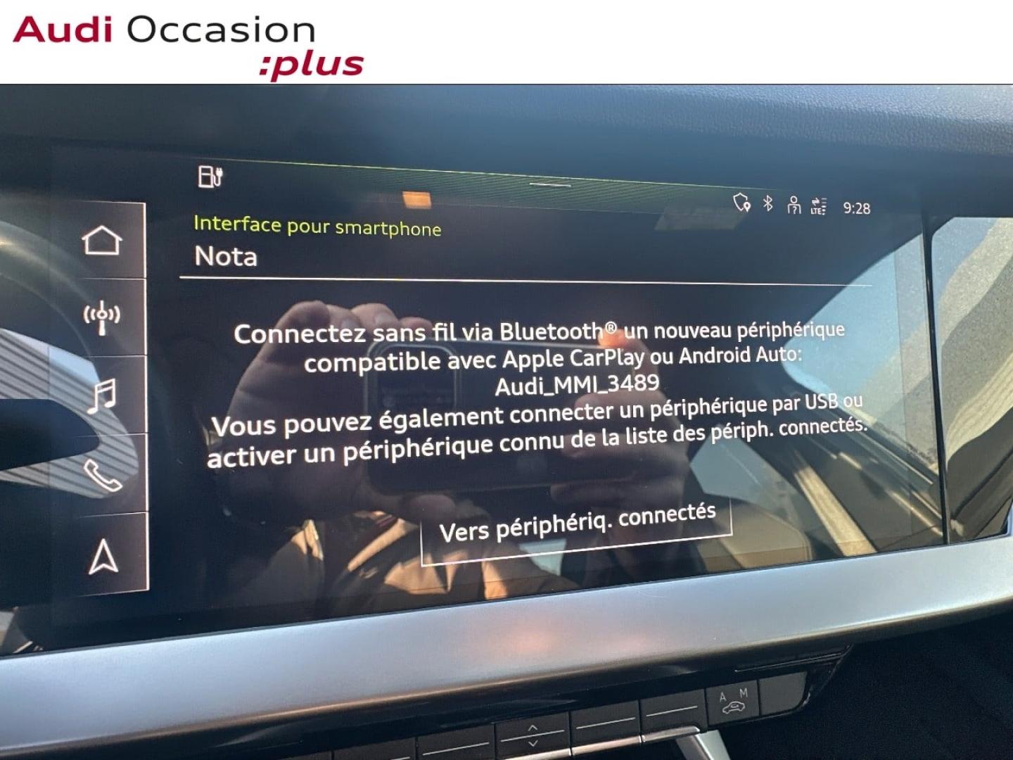 Voitures occasions Audi A3 Sportback S line Lille