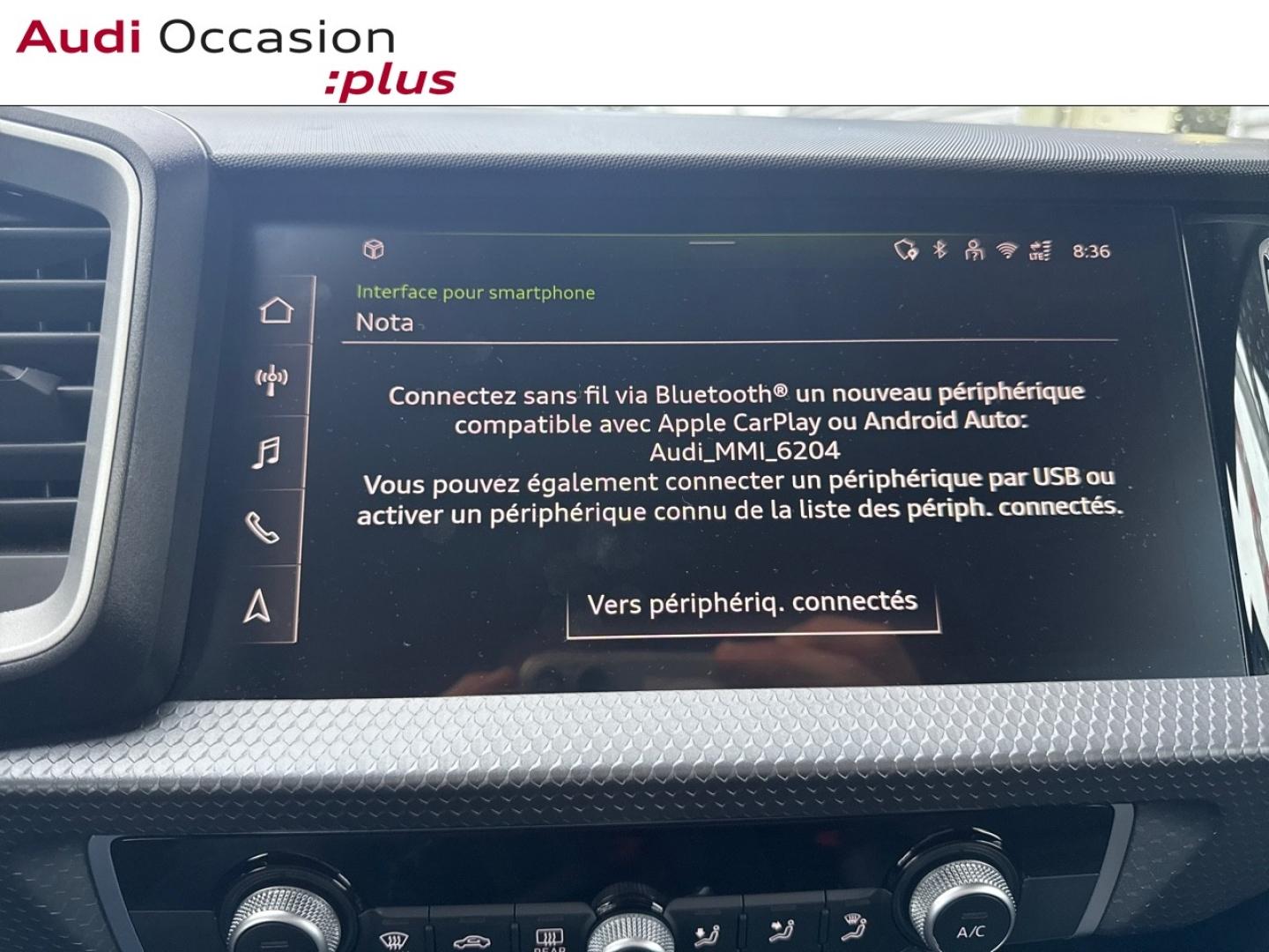 Voitures occasions Audi A1 Sportback Design Dechy