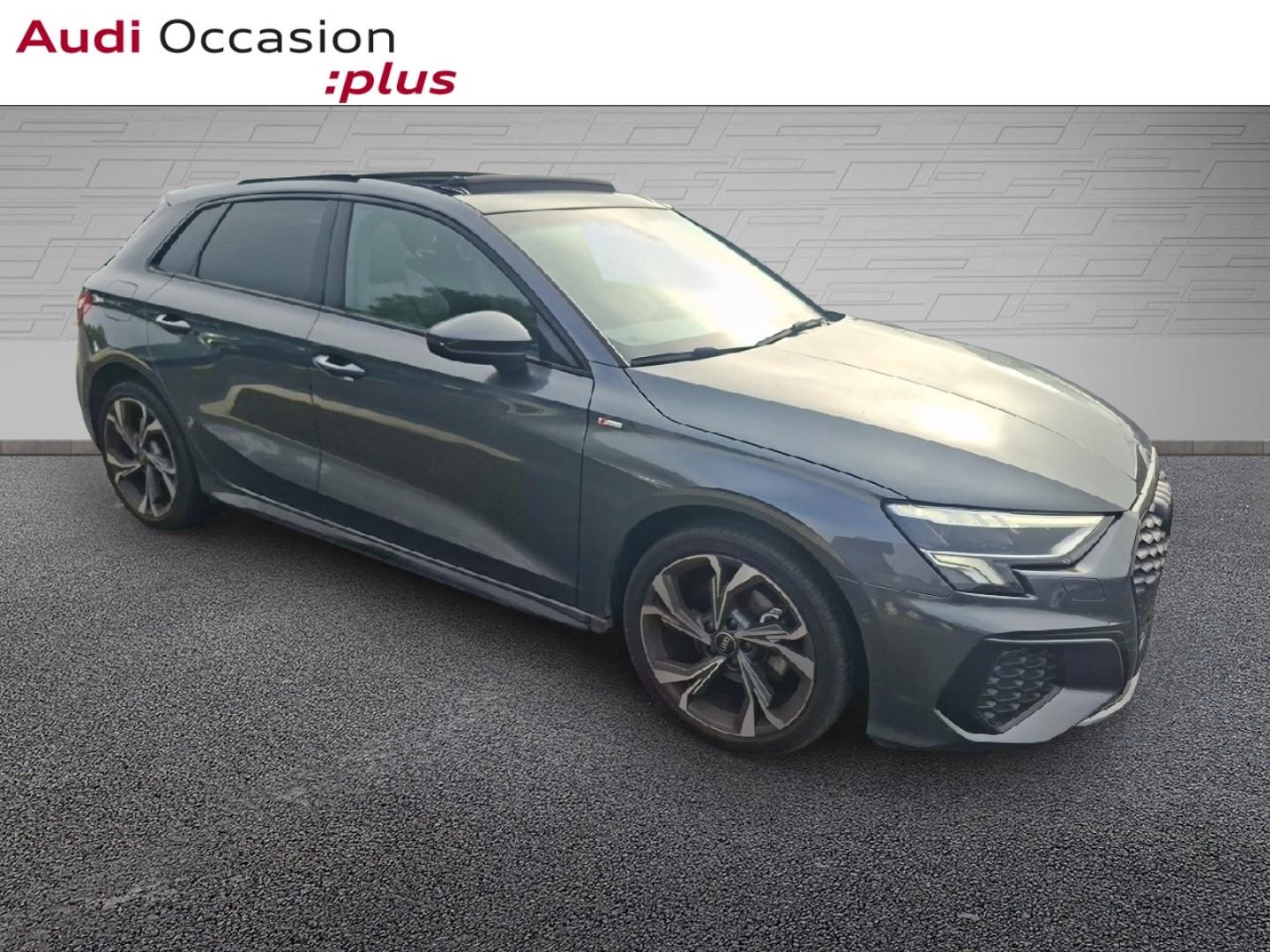 Voitures occasions Audi A3 Sportback S line Rivery