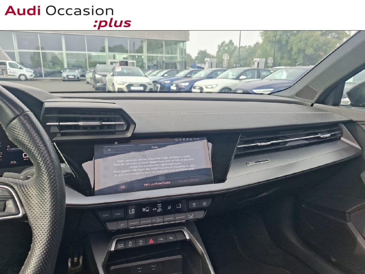Voitures occasions Audi A3 Sportback S line Dunkerque
