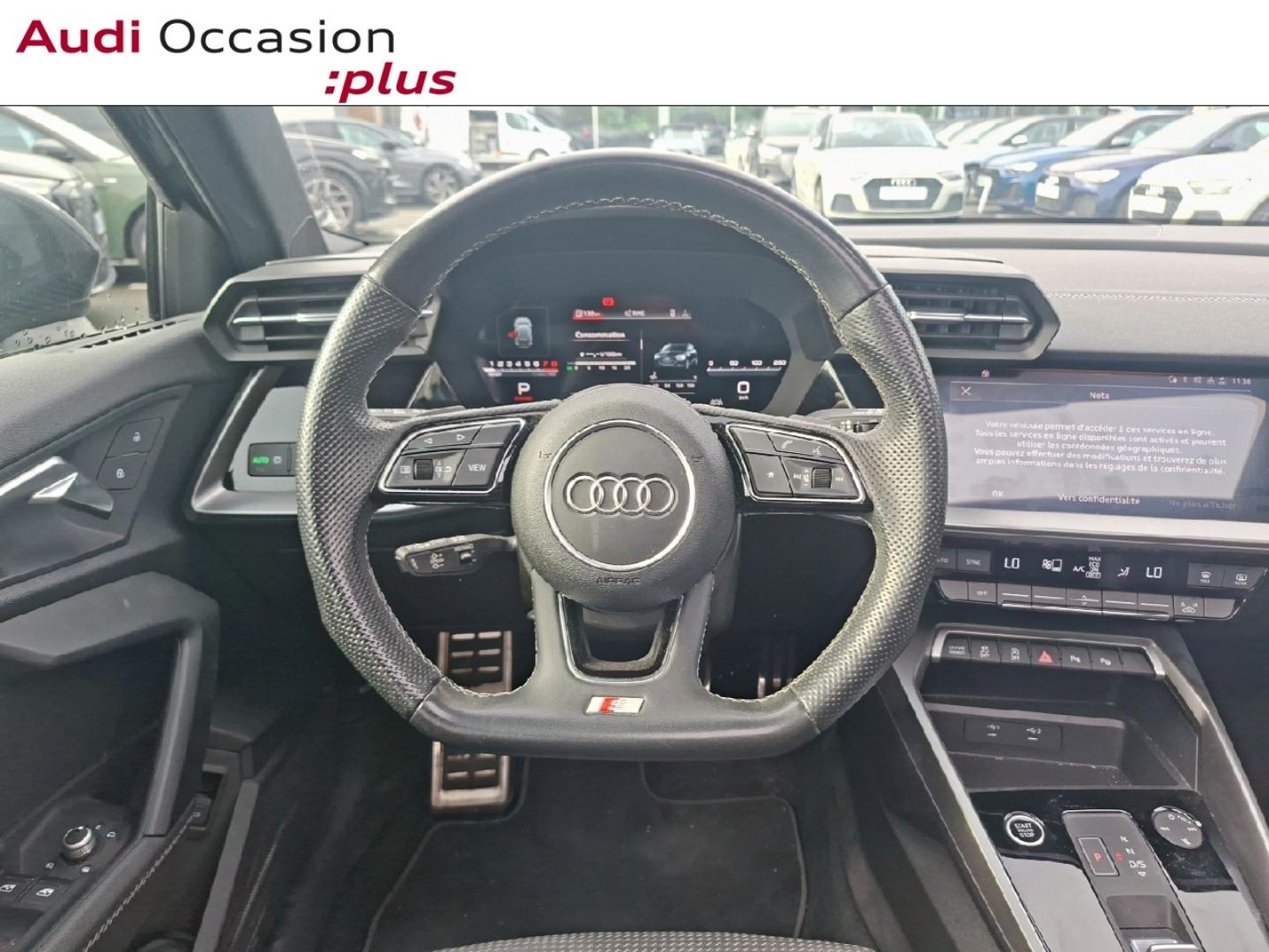 Voitures occasions Audi A3 Sportback S line Rivery