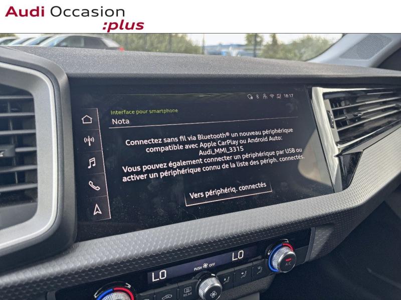 Voitures occasions Audi A1 Sportback Advanced Dunkerque
