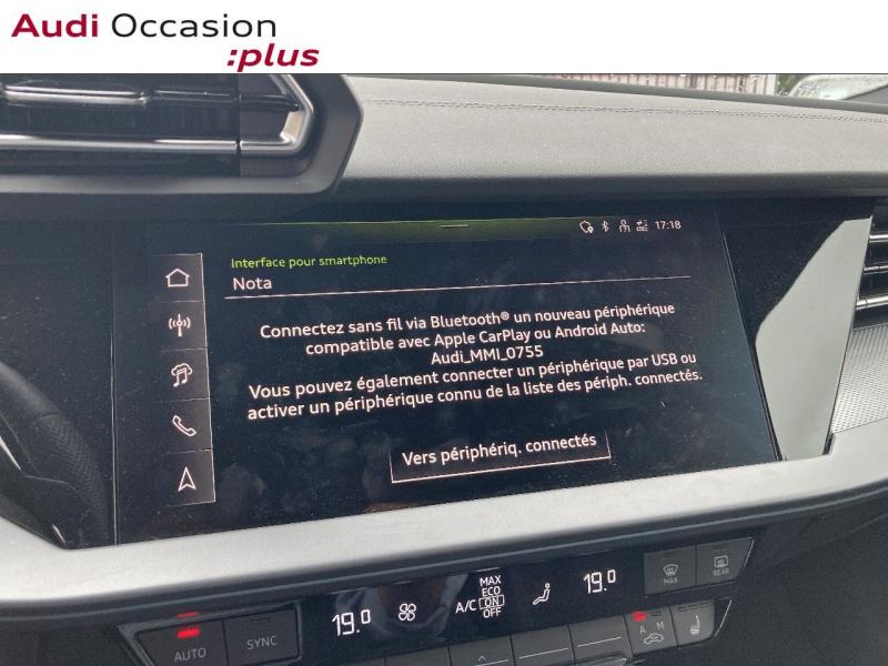 Voitures occasions Audi A3 Sportback S line Dunkerque