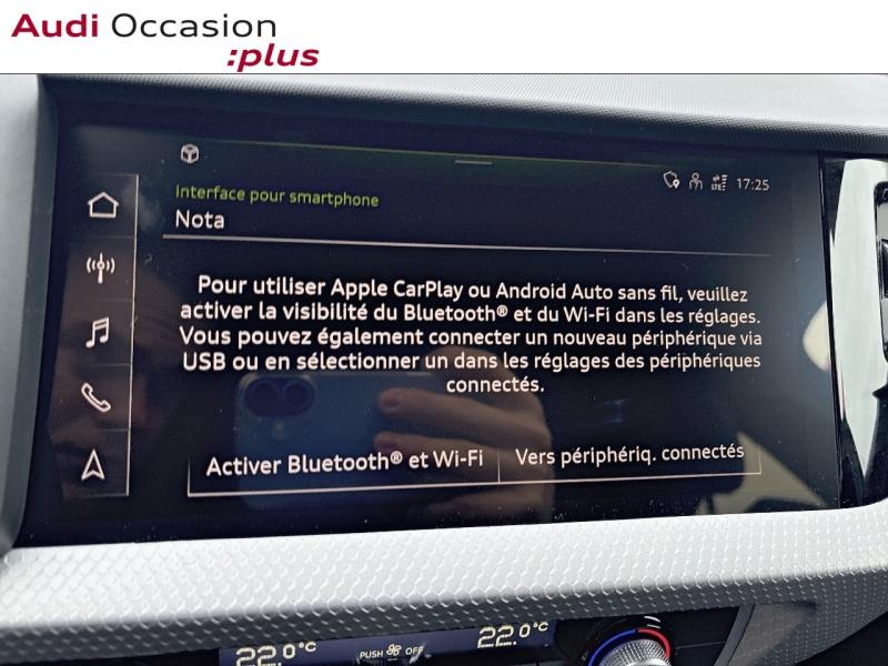 Voitures occasions Audi A1 Sportback S line Dechy