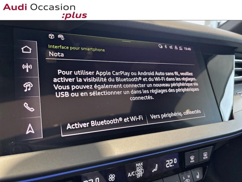 Voitures occasions Audi A3 Sportback S line Dunkerque