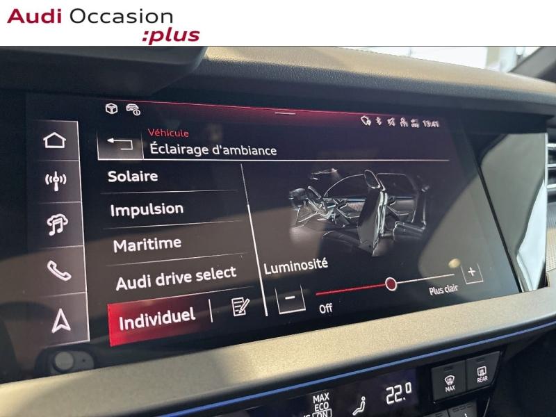 Voitures occasions Audi A3 Sportback S line Dunkerque
