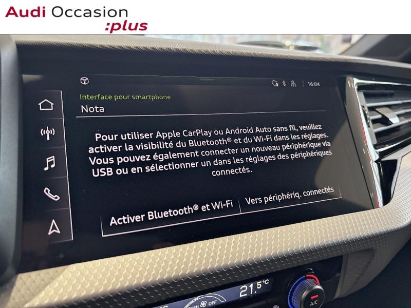 Voitures occasions Audi A1 Sportback S line Dechy