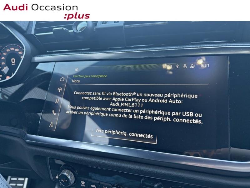 Voitures occasions Audi Q3 Sportback S line Dunkerque