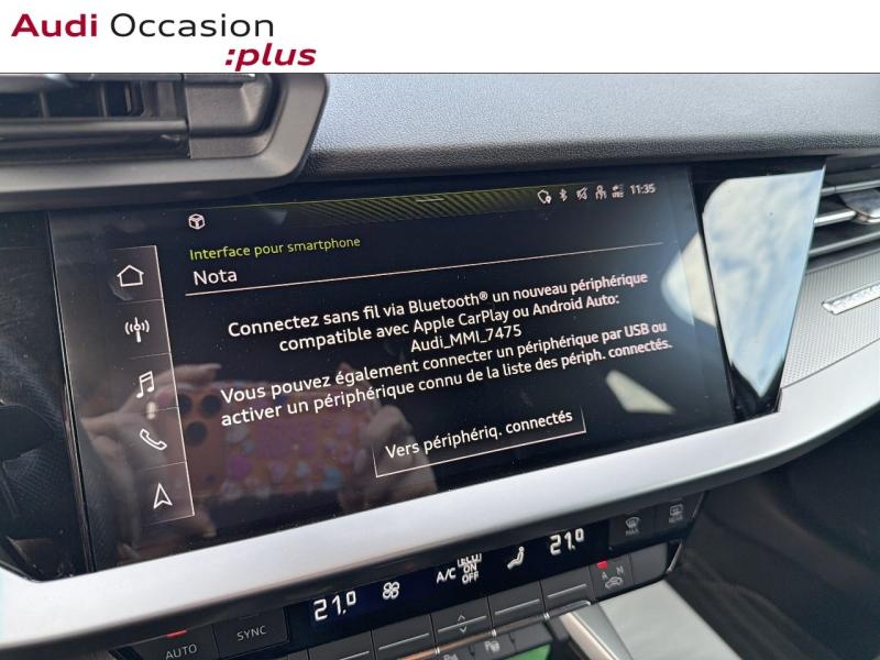 Voitures occasions Audi A3 Sportback S line Dunkerque