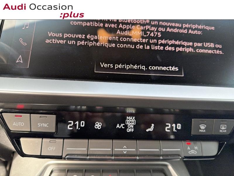 Voitures occasions Audi A3 Sportback S line Dunkerque