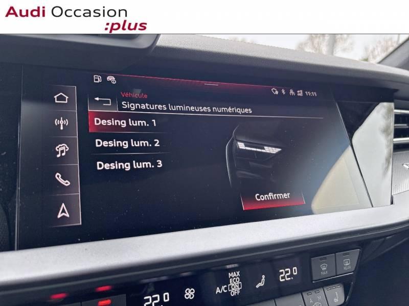 Voitures occasions Audi A3 Sportback S line Dunkerque