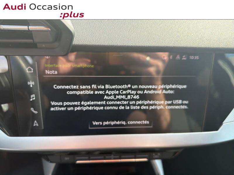 Voitures occasions Audi A3 Sportback S line Dunkerque