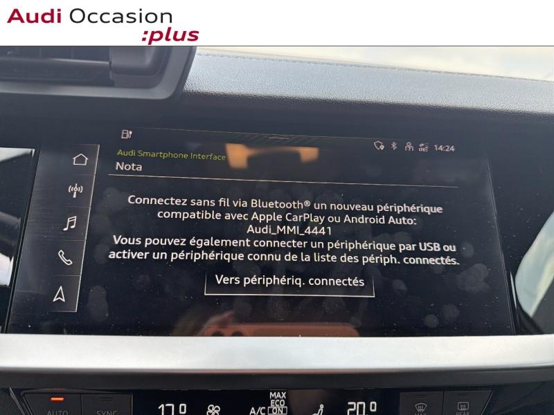 Voitures occasions Audi A3 Sportback S line Dunkerque
