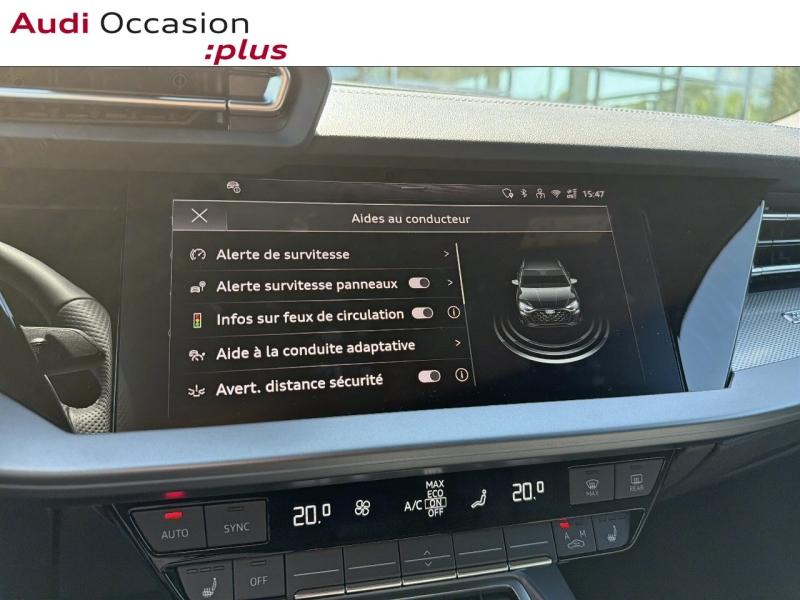 Voitures occasions Audi A3 Sportback S line Dunkerque
