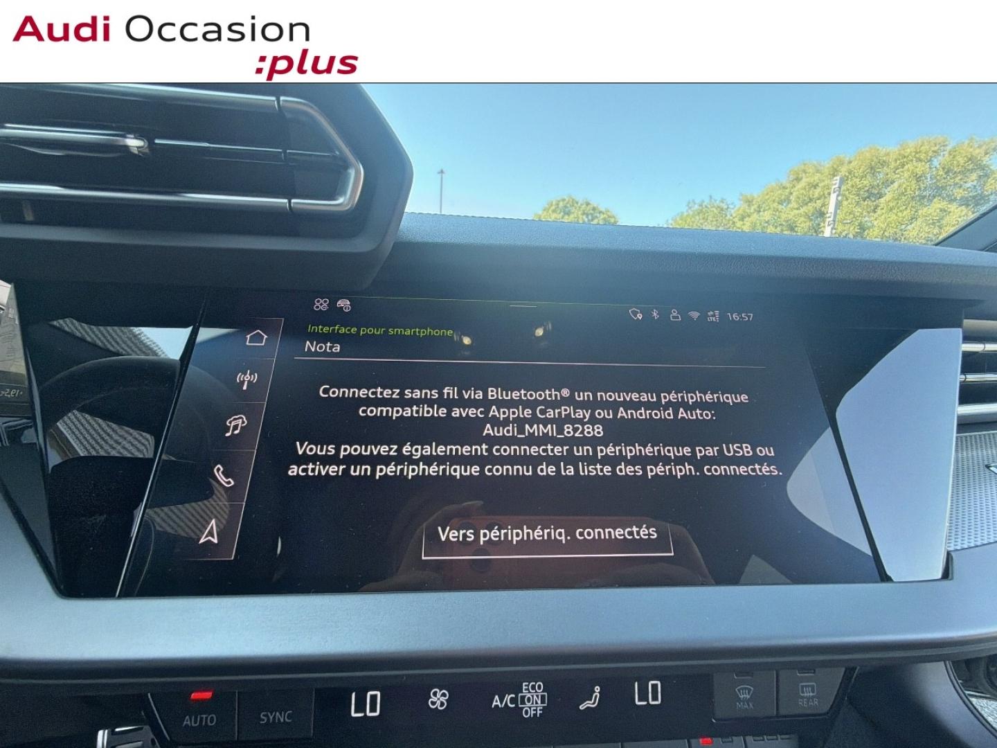 Voitures occasions Audi A3 Sportback S line Bruay-la-Buissière