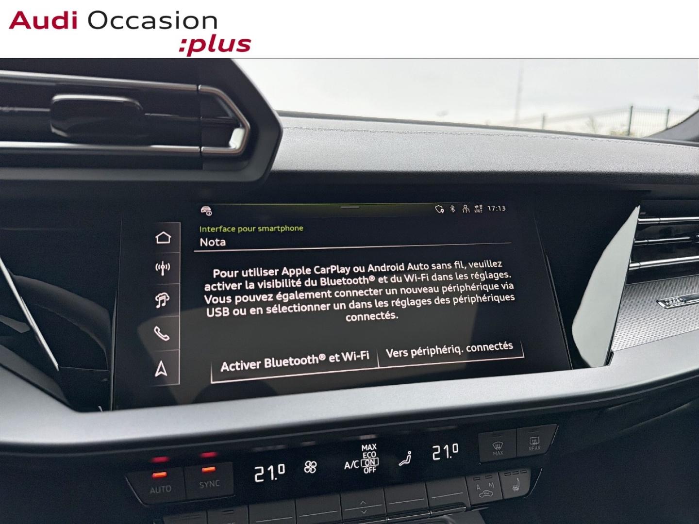Voitures occasions Audi A3 Sportback S line Dunkerque