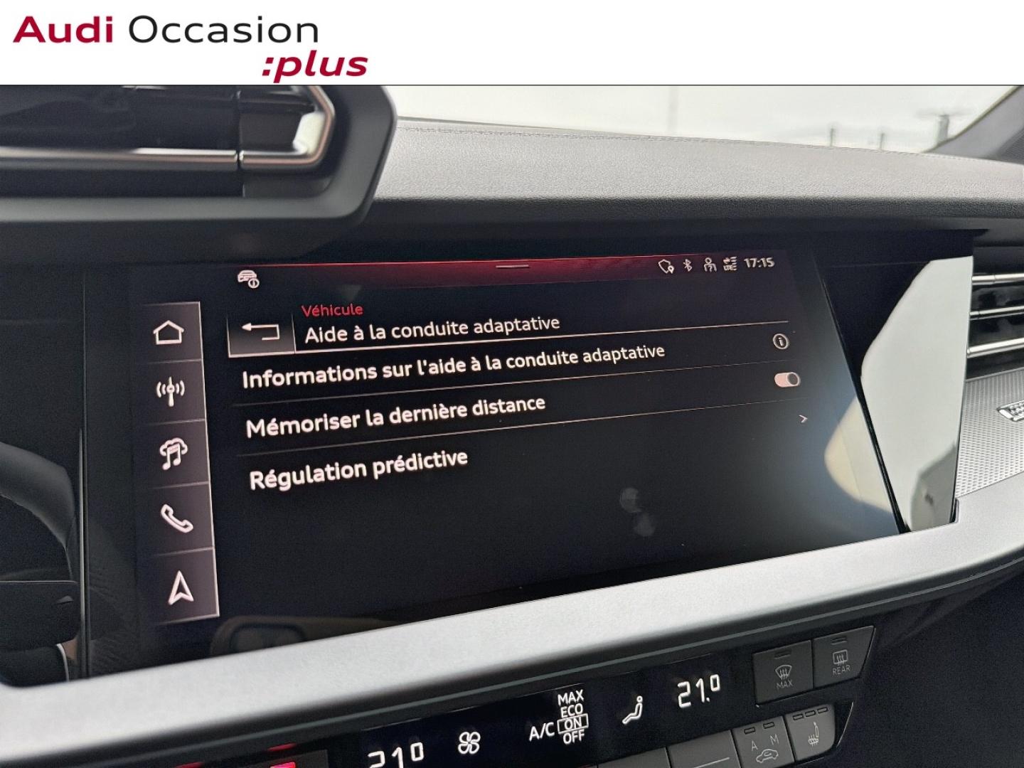 Voitures occasions Audi A3 Sportback S line Rivery