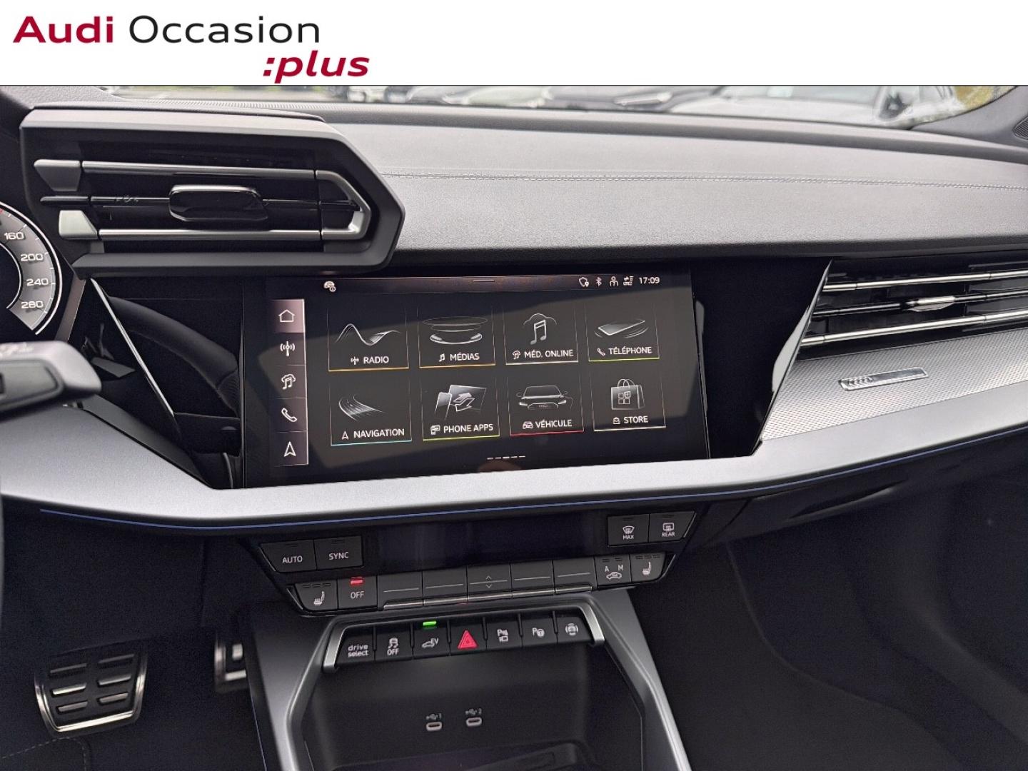 Voitures occasions Audi A3 Sportback S line Rivery