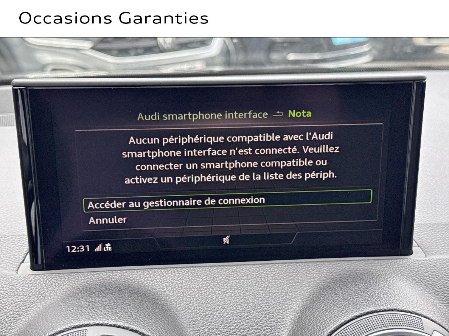 Voitures occasions Audi Q2 Business line Lens