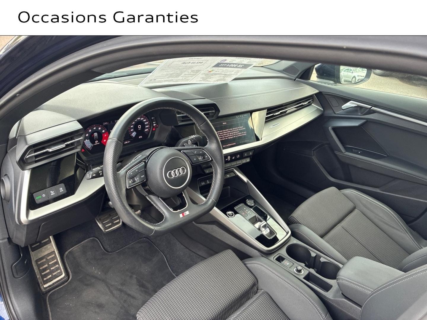 Voitures occasions Audi A3 Sportback S line Lens