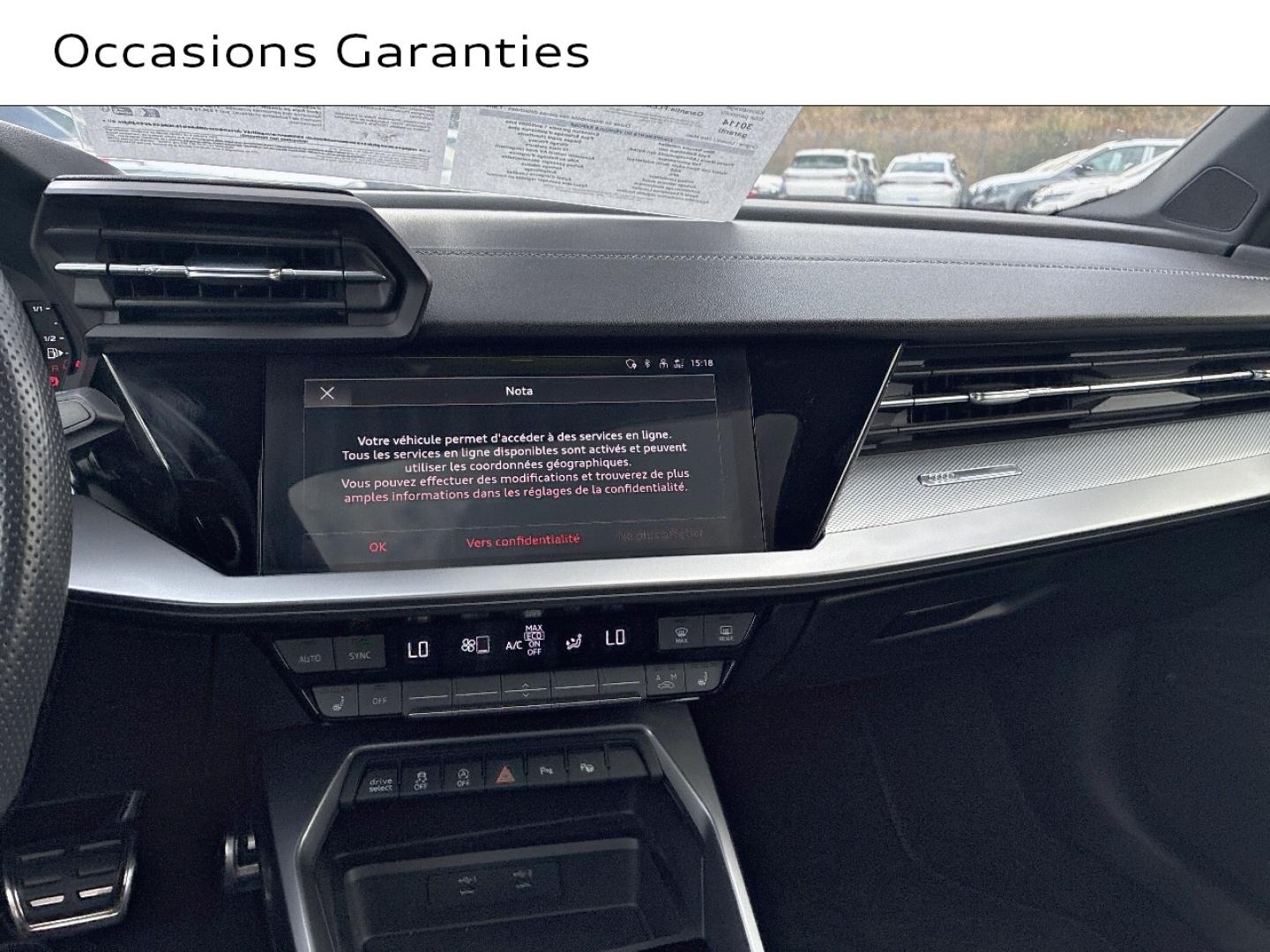 Voitures occasions Audi A3 Sportback S line Lille