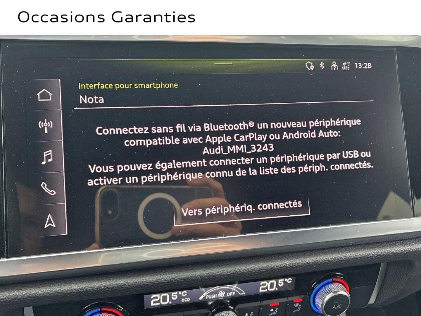 Voitures occasions Audi Q3 Sportback S line Lens