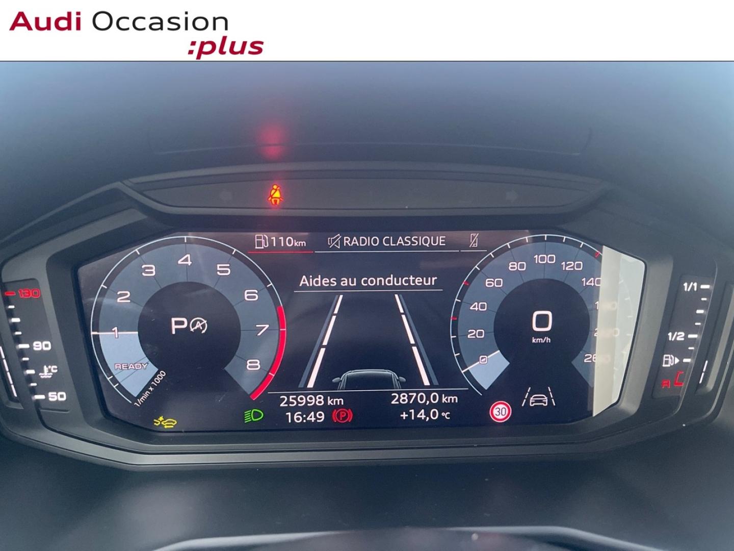 Voitures occasions Audi A1 Sportback Advanced Lens