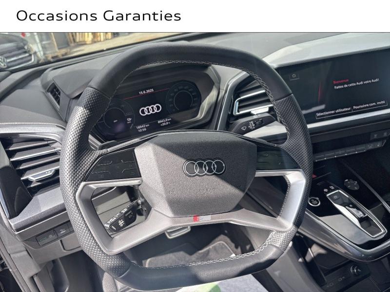 Voitures occasions Audi Q4 Sportback e-tron S line Lens