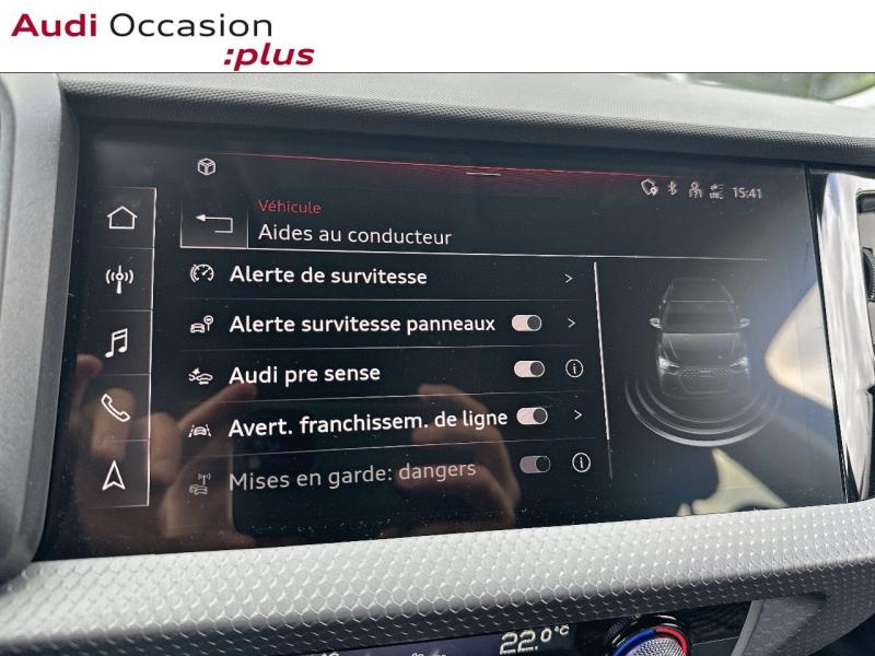 Voitures occasions Audi A1 Sportback Design Lens