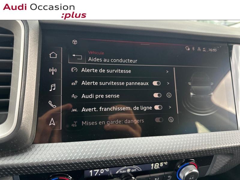 Voitures occasions Audi A1 Sportback Design Lens