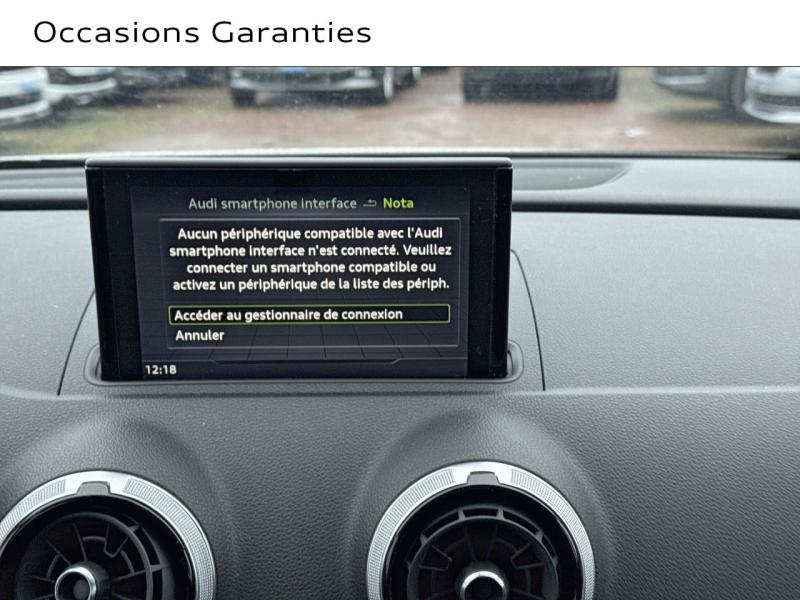 Voitures occasions Audi A3 Sportback Sport Lens