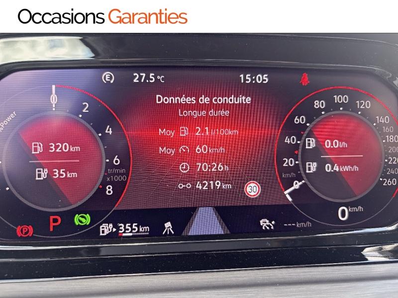 Voitures occasions VOLKSWAGEN GOLF Style Lens