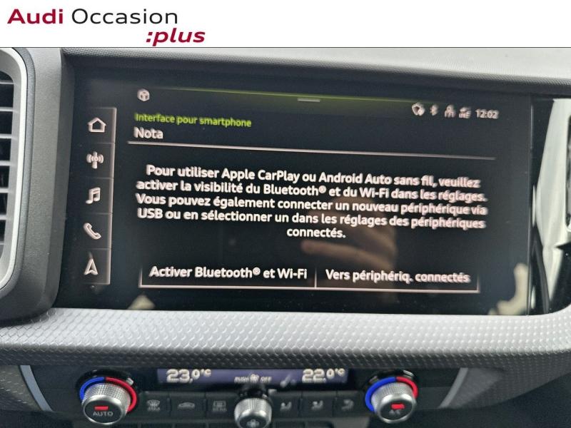 Voitures occasions Audi A1 Sportback Design Lens