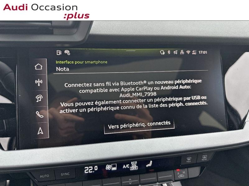 Voitures occasions Audi A3 Sportback S line Lens